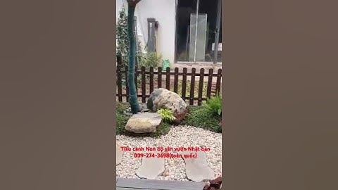 Tiểu cảnh sân vườn tại Hà Nội 039-274-3698