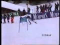 Alberto Tomba wins giantslalom (Adelboden 1995)