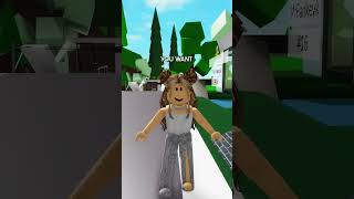 She got rich and left her mom  #brookhavenstory #viral #roblox