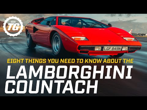 Eight things you need to know about the Lamborghini Countach | Top Gear