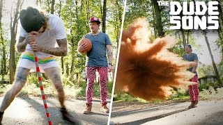 CRAZY HARD BASKETBALL CHALLENGE! - The Dudesons