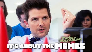 Every single meme from Parks And Recreation | Comedy Bites
