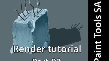 Paint Tools Sai - Render tutorial part 02