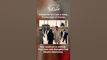 🌙 Love written in destiny, sealed with “Qubool Hai.” 💖Begin your journey today with Being Married.