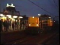 Laatste treinen door station Rotterdam Blaak 24-09-1993