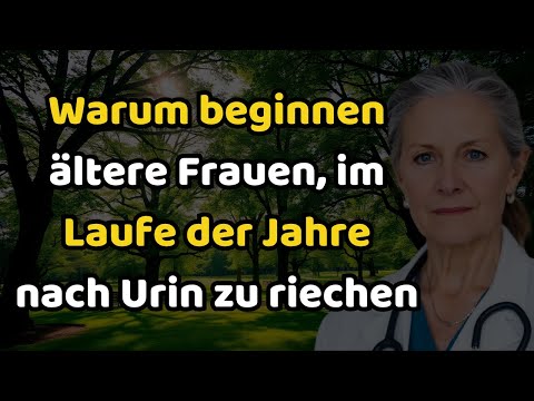Ärzte warnen ältere Frauen: 5 Fehler, die den Uringeruch im Alltag verstärken.