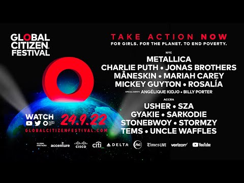 Don't miss Global Citizen Festival '22!