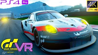 [4K] Porsche 911 RSR IN VR RACE Autodrome Lago Maggiore GP ! GT SPORT VR (PS4 Pro) 60fps