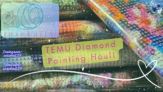 Roseknit39- Episode 61: TEMU Diamond Painting Haul! #diamondpainting #temu #diamondart #haul by Roseknit39💕💎 582 views 1 month ago 13 minutes, 3 seconds