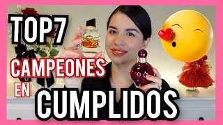 Perfumes más HALAGADOS / CUMPLIDOS