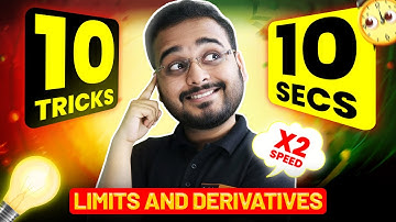 🧠 10 Tricks To Solve Limits and Derivations In 10 Secs | KCET Math Tricks 🎯 | KCET 2026 🚀