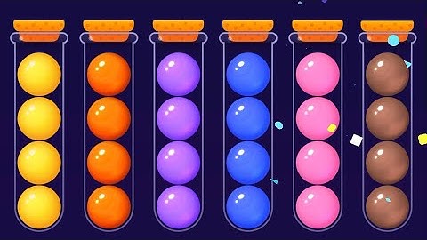 Ball game level 2487 - 2501 | Ball Sort puzzle