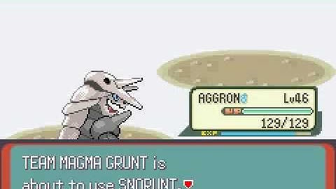 Pokemon Emerald 386 Team Magma Encounter 3