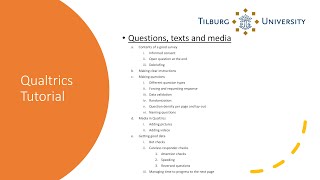 Qualtrics tutorial 3.6 Finding careless responders and bot checks