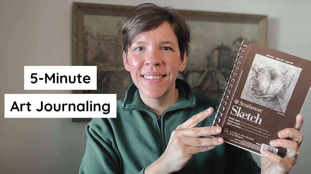 3 совета для ведения арт-дневника за 5 минут | Простые советы для творчества, когда у вас мало вр...