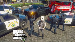 GTA 5 Mods DJ Marshmello's $500,000 Ford F-550 6x6 Monster Truck Stolen & Chased By Police