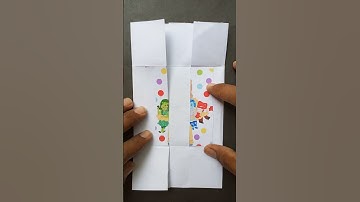 insideout2  paper folding puzzle #art #insideout2 #craft