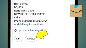 Amazon Address Remove | Delete Amazon Address | Amazon Se Address Kaise Delete Kare