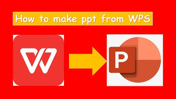 how to make ppt from wps office