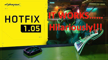Cyberpunk 2077 Hotfix 1.05 is finally out........AND?!!