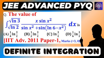 EaSy ✓ IIT Advanced 2011 | Kings Rule JEE | Definite Integration class 12 | Jee Advanced PYQ | #jee