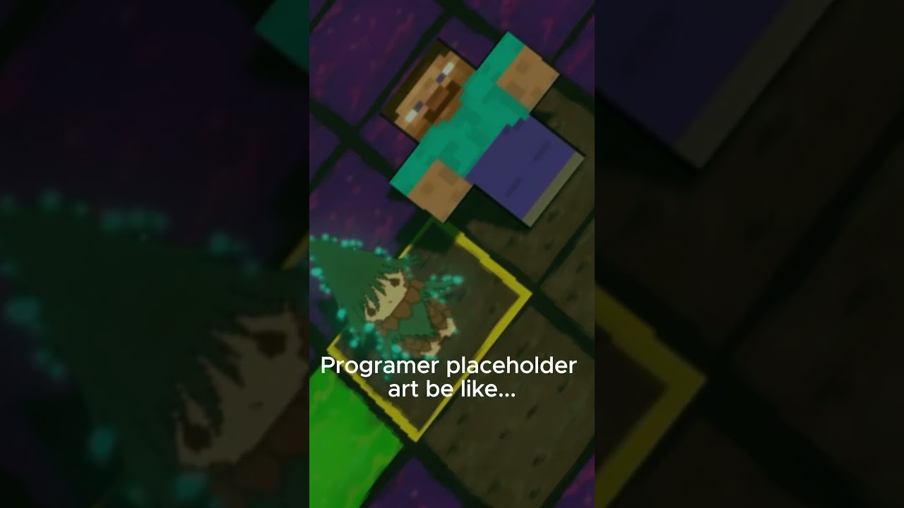 Game dev placeholder art be like...