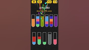 Water sort puzzle level 2602