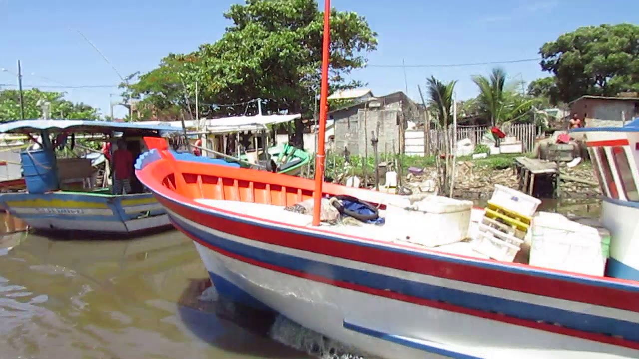 Vindo de São João da Barra.Passeio de barco no Rio Paraíba do Sul e chegando em Gargaú .