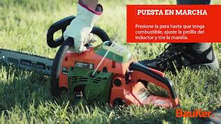 Motosierra a gasolina 16\