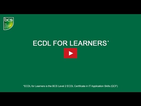 BCS - ECDL for Learners