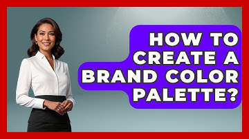 How To Create A Brand Color Palette? - Drawing and Painting Academy