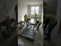 From Empty Studio to Luxury Dream Apartment! Metallic Epoxy Floor Transformation! #beforeandafter