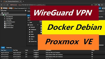 การติดตั้ง WireGuard VPN Server บน Docker เพื่อ Access เข้าใช้งาน VM/LXC บน Proxmox