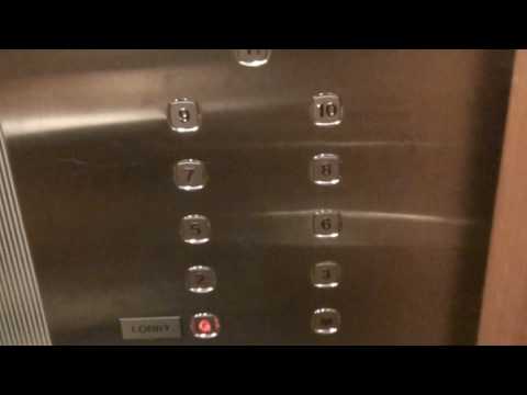 Otis traction elevator at the Raddison Hotel, Richmond *HD 1080*