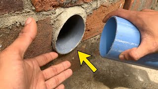 Plumber's Clever Idea in 3 Minutes Without Breaking The Wall