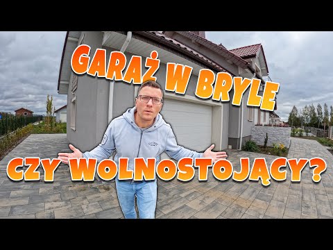 Wady i zalety garażu w bryle budynku! Jaki garaż wybrać, Na co zwracać uwagę podczas budowy grażu.