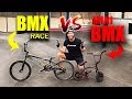 JE RIDE UN TERRAIN SECRET !   ( Bmx Race VS Mini Bmx)