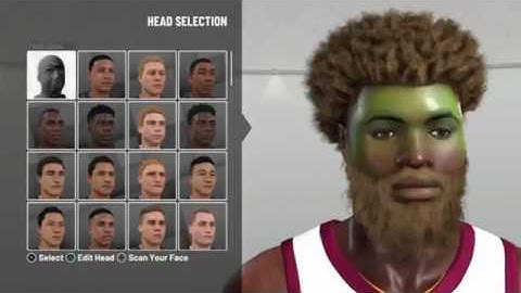 GREEN FACE GLITCH TUTORIAL NBA 2K19!🔥BEST FACE SCAN ANY COLOR in NBA2K19