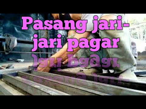 Trik mudah pasang jari jari pagar minimalis YouTube Trik mudah pasang jari jari pagar minimalis YouTube