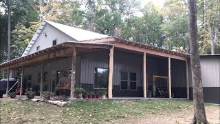 Pole Barn House Building Progress by Projects by Knight 3,443 views 3 years ago 4 minutes, 49 seconds