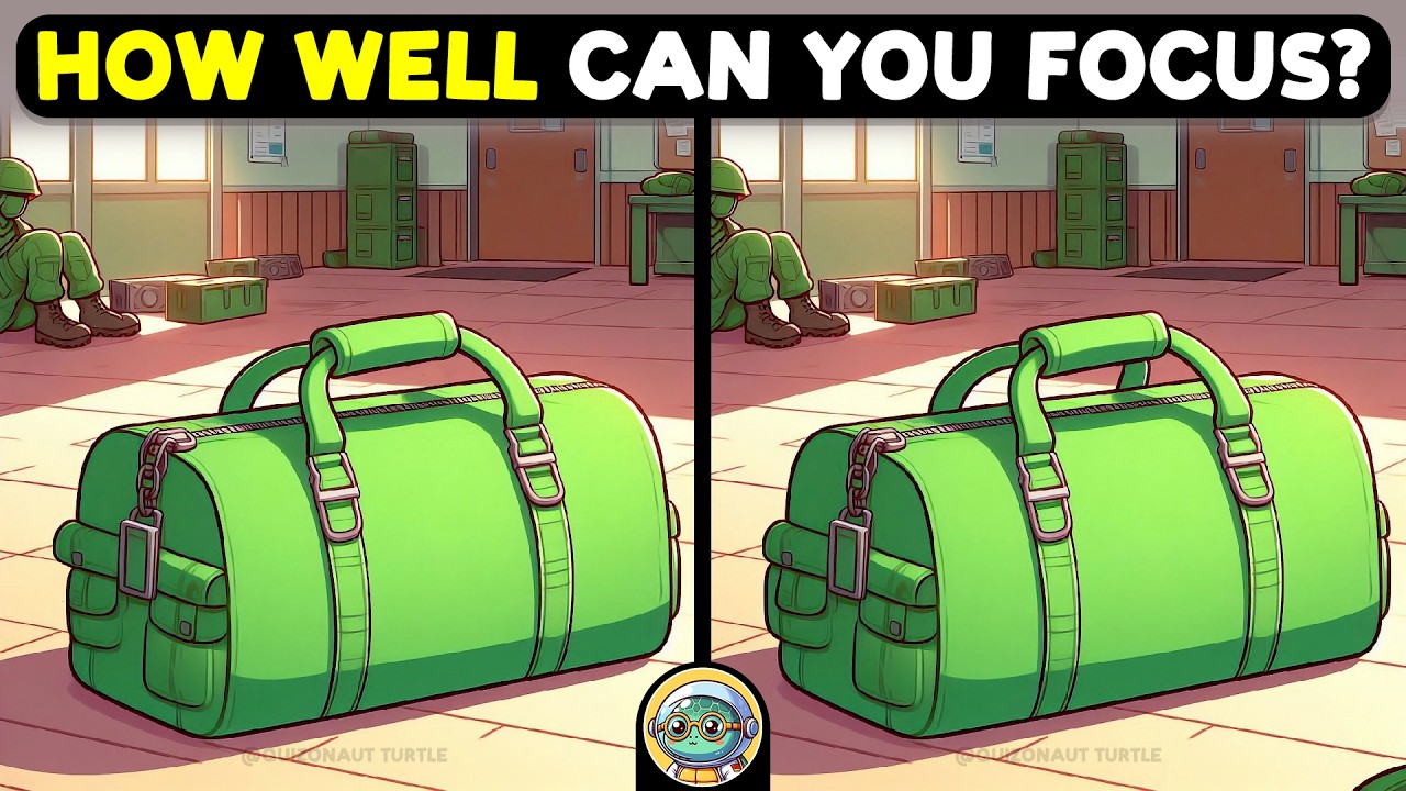 π’π§© Find 3 Differences | Puzzle Power Hour π§©π’ | Quizonaut Turtle