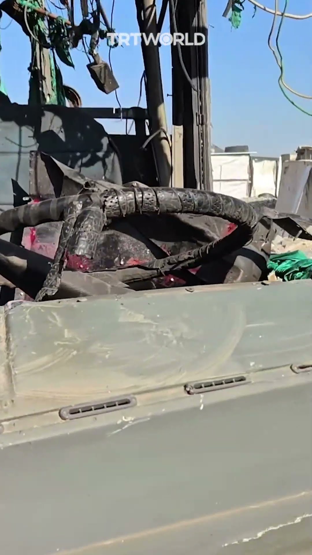 Israel attacks bus used as shelter by displaced Palestinians in Gaza