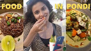 Places I ate in Pondicherry | Cafes in Pondicherry | Food tour | 5 eating joints in Puducherry