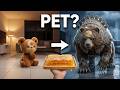 I got a pet Teddiursa | Pokemon in real life