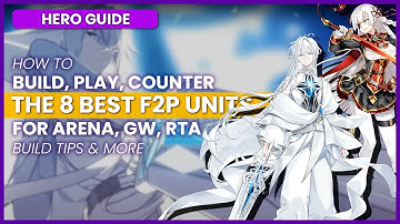 Top 8 FREE To Play PvP Units Every Account MUST HAVE in #epicseven