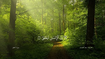 سورة العلق بصوت القارئ سعد الغامدي.#القرآن_الكريم#سعد_الغامدي#سورة_العلق##islamy#islam#islamic