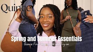 Celebrity My Spring and Summer Wardrobe MUST-HAVES with QUINCE | HONEST First-impressions Wealth