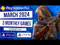 PlayStation Plus Essential March 2024 Monthly Games | PS Plus March 2024