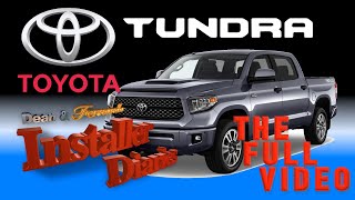 Toyota Tundra full car stereo install