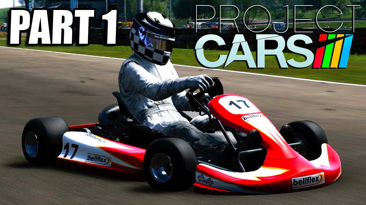 Project Cars Part 1 IT'S FINALLY HERE!!! 125cc Shifter Kart Championship YouTube